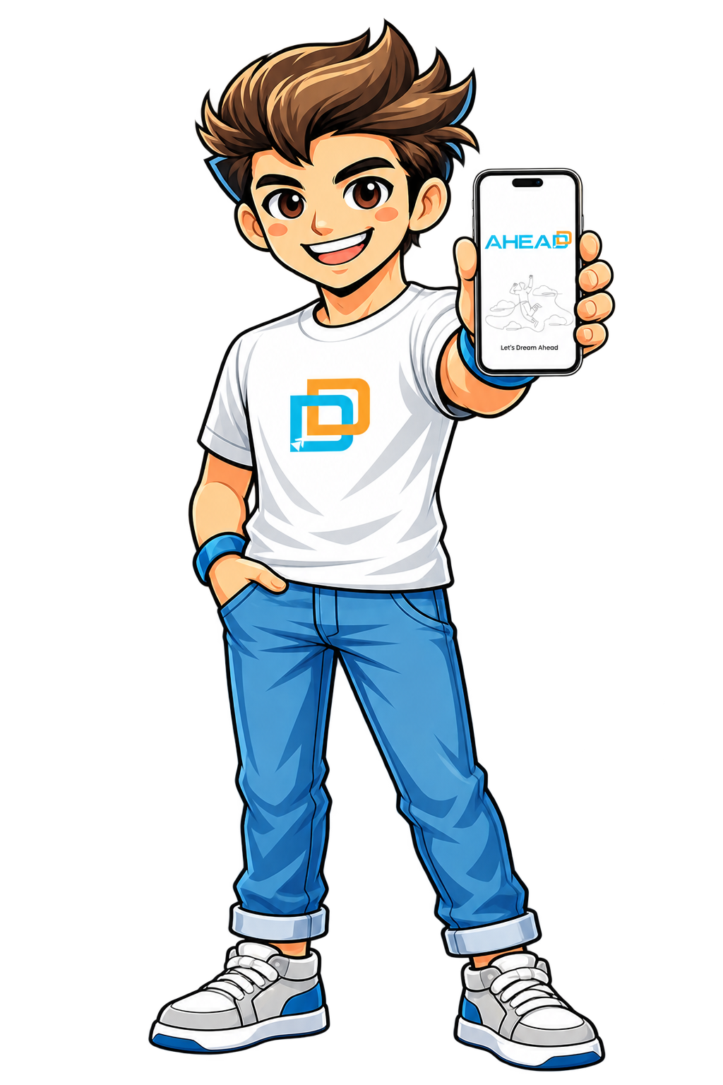 ADI holding the AHEADD app